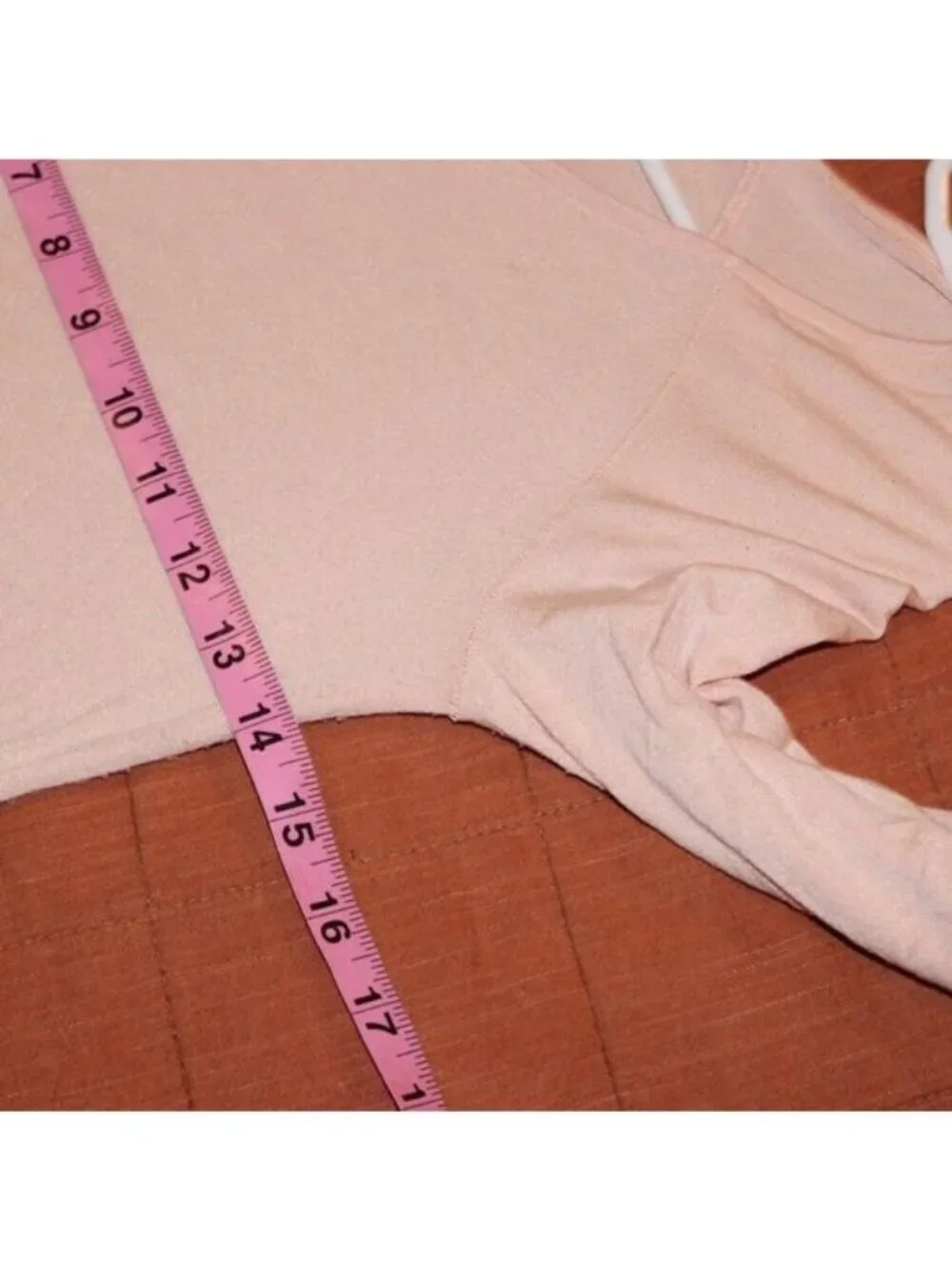 Free People dust pink   Bell  Sleeve Top Women's Size Medium